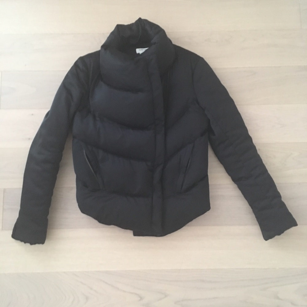 Helmut Lang Moto Goose Down Puffer Jacket